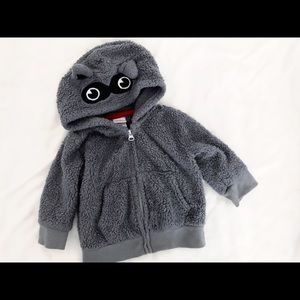 Circo raccoon hoodie 12m